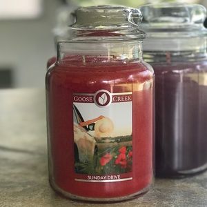 *SOLD* Goose Creek Sunday Drive 24-Oz 2-wick Candle, New